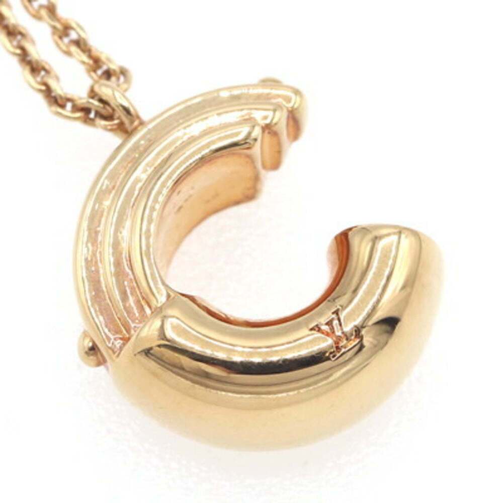 LOUIS VUITTON Gold Necklace - Picture 4 of 7